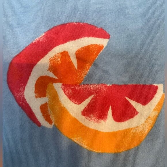 Joe Fresh Citrus Print Pajama Shorts – Size M - Picture 4 of 9